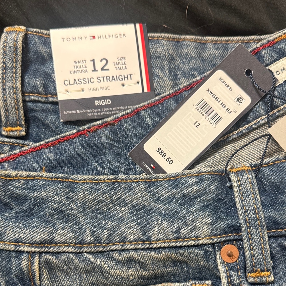 Tommy Hilfiger High Rise Classic Jeans - Blue